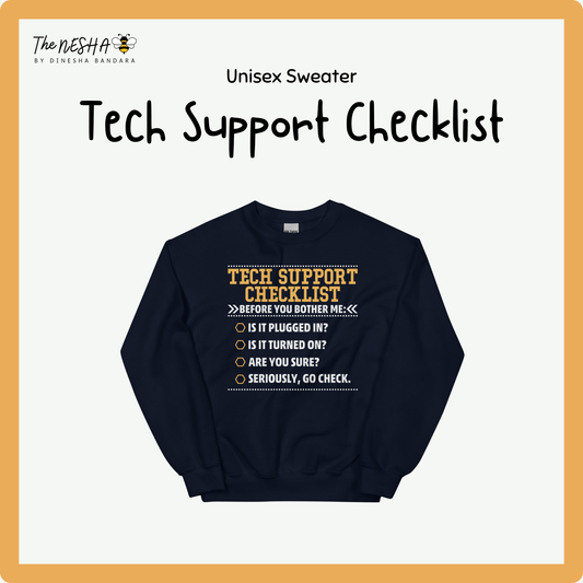 PODSW002 - Tech Support Checklist