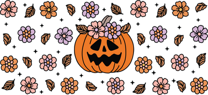 NSF003 - Floral Pumpkin