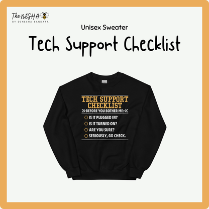 PODSW002 - Tech Support Checklist