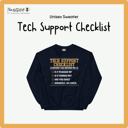 PODSW002 - Tech Support Checklist