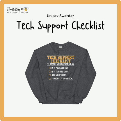 PODSW002 - Tech Support Checklist