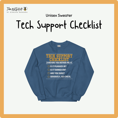 PODSW002 - Tech Support Checklist