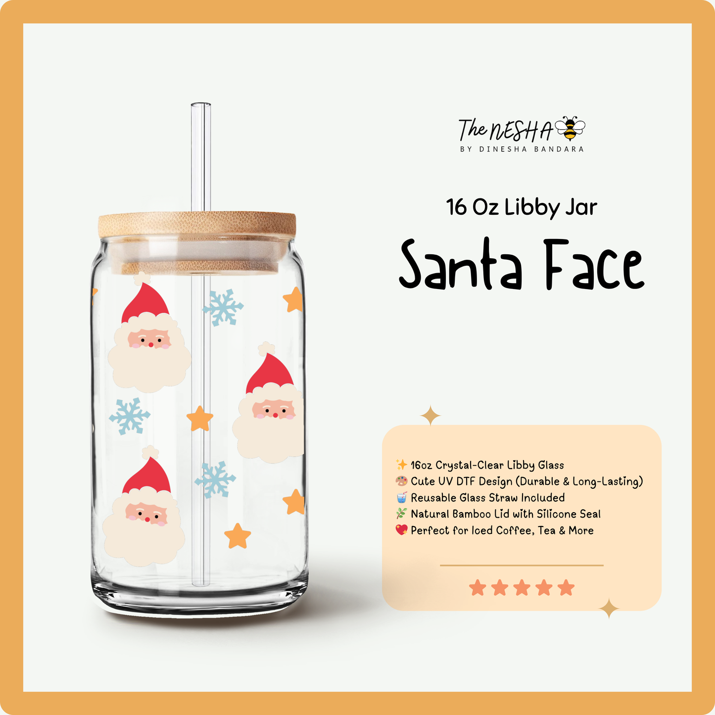 NSCH011 - Santa Face